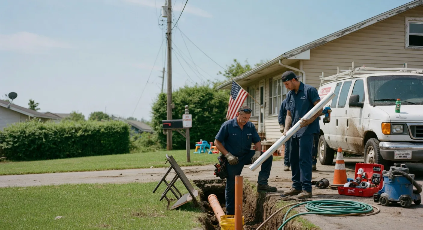 Sewer Line Inspection in Young America, MN
